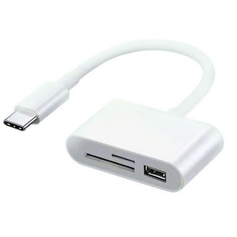 USB-5 Type C Card Reader OTG Converter